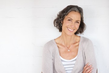Lächelnde Frau
